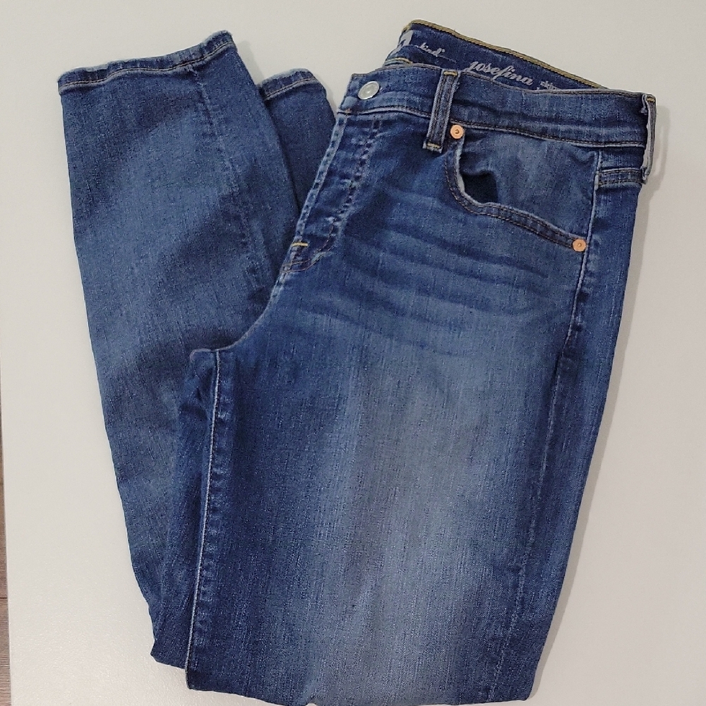 7 FOR ALL MAN KIND WOMEN'S JOSEFINA SKINNY BOYFRIEND BUTTON FLY JEANS
